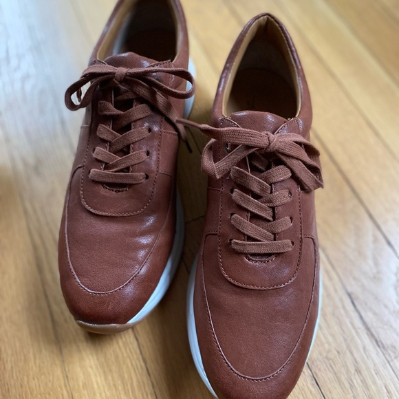 NEW!! Patricia Nash Women’s Milano LEATHER Lace Up sneakers - size 11M - Picture 3 of 9